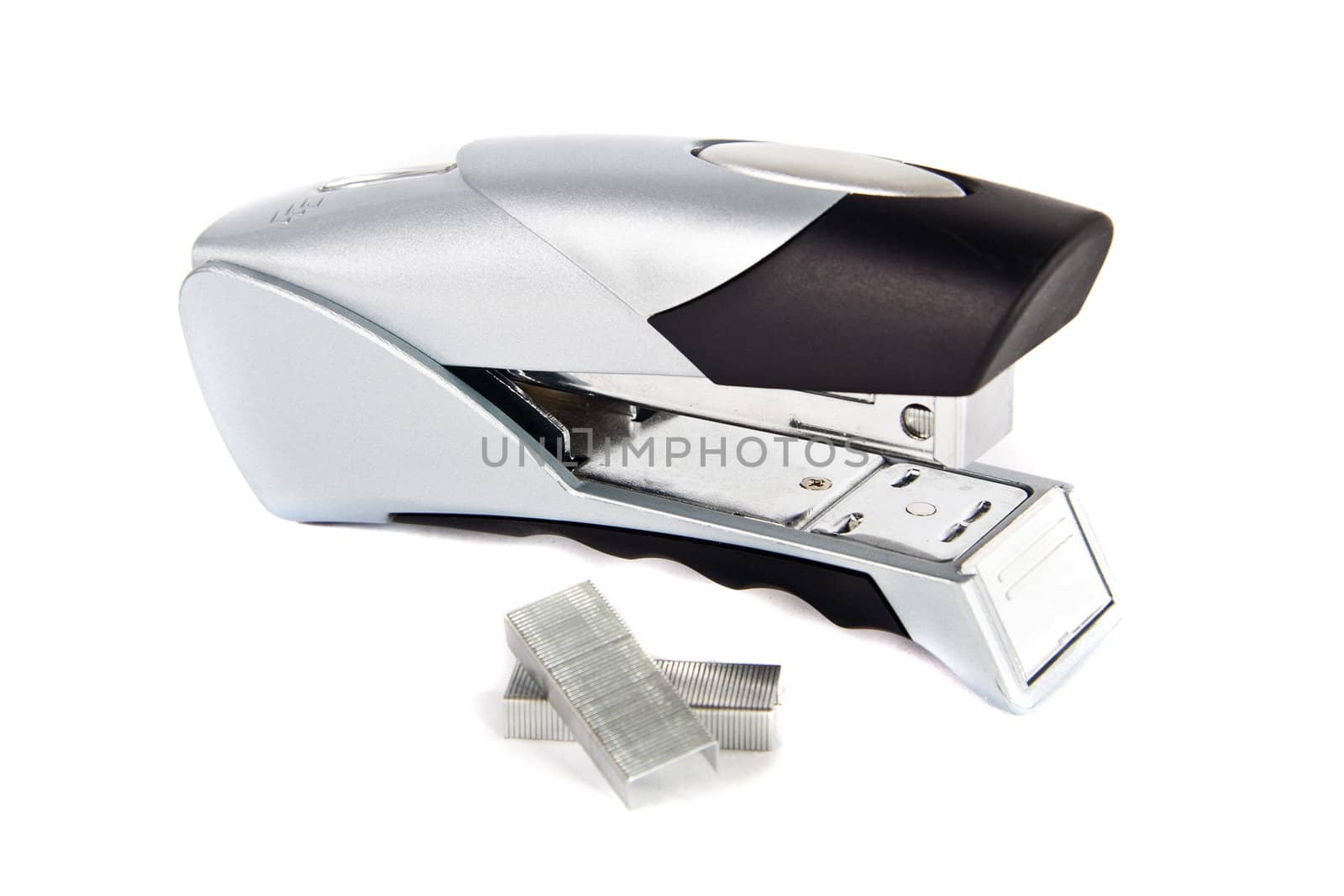 professional stapler isolated on white background