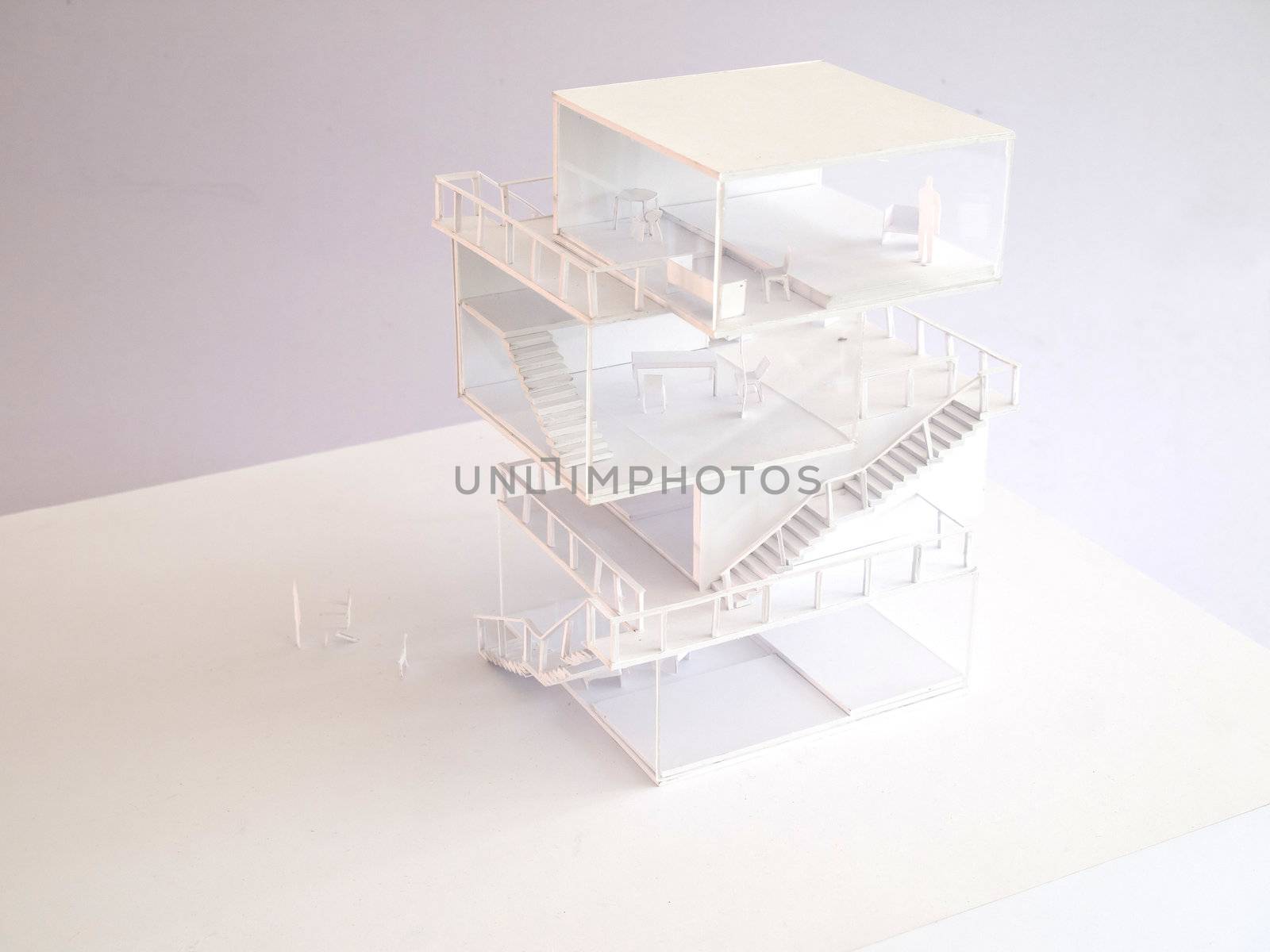 arcitectural housing model,japanese style