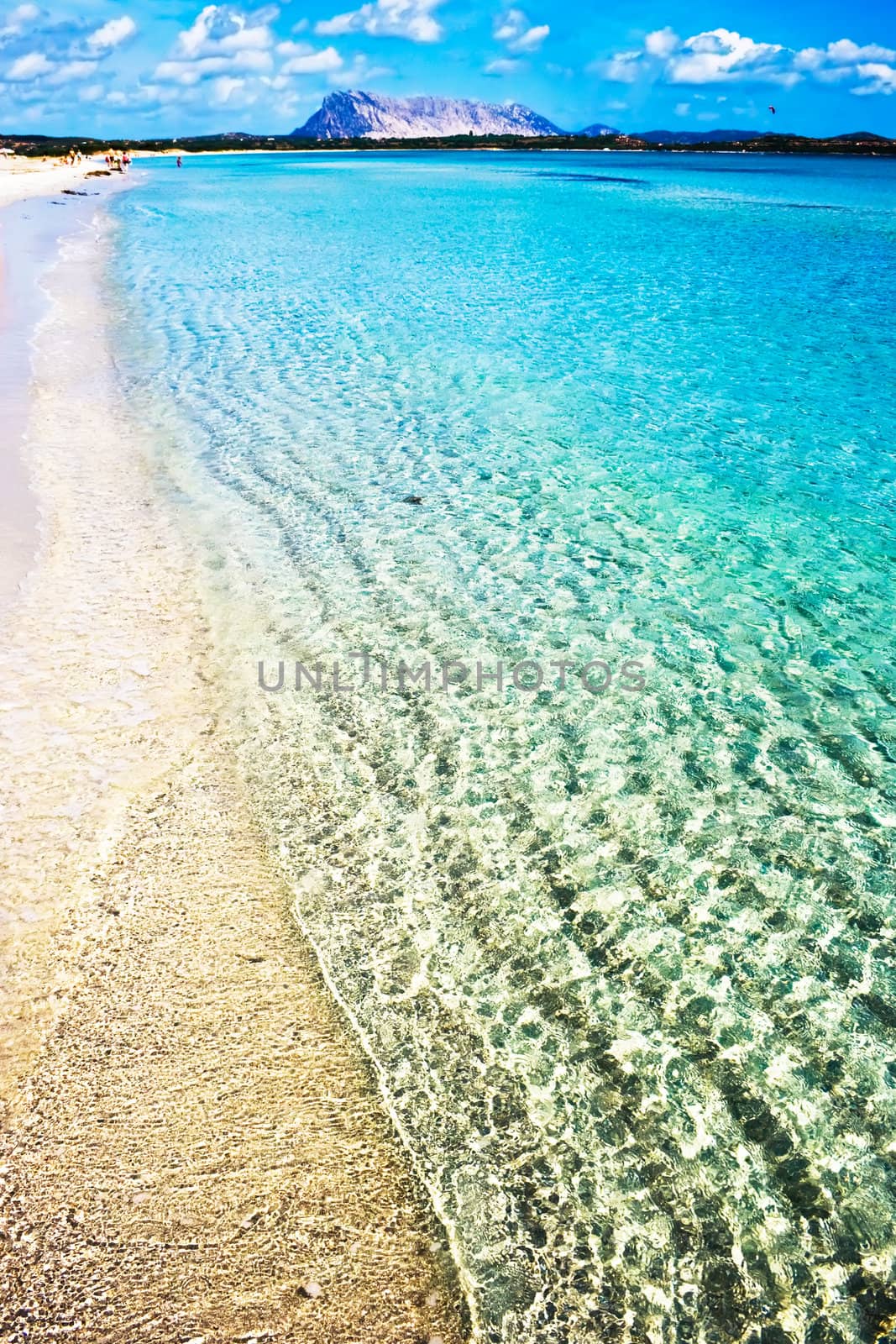 Sandy beach Cinta near San-Teodoro, Sardinia, Italy