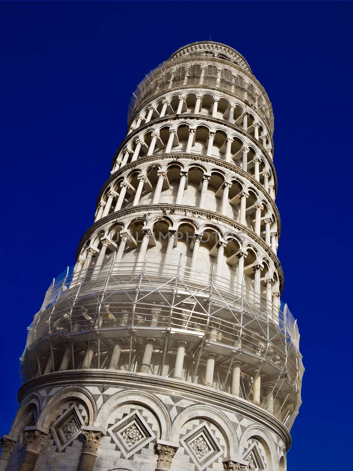 Famous Leaning Tower of Pisa, Italy