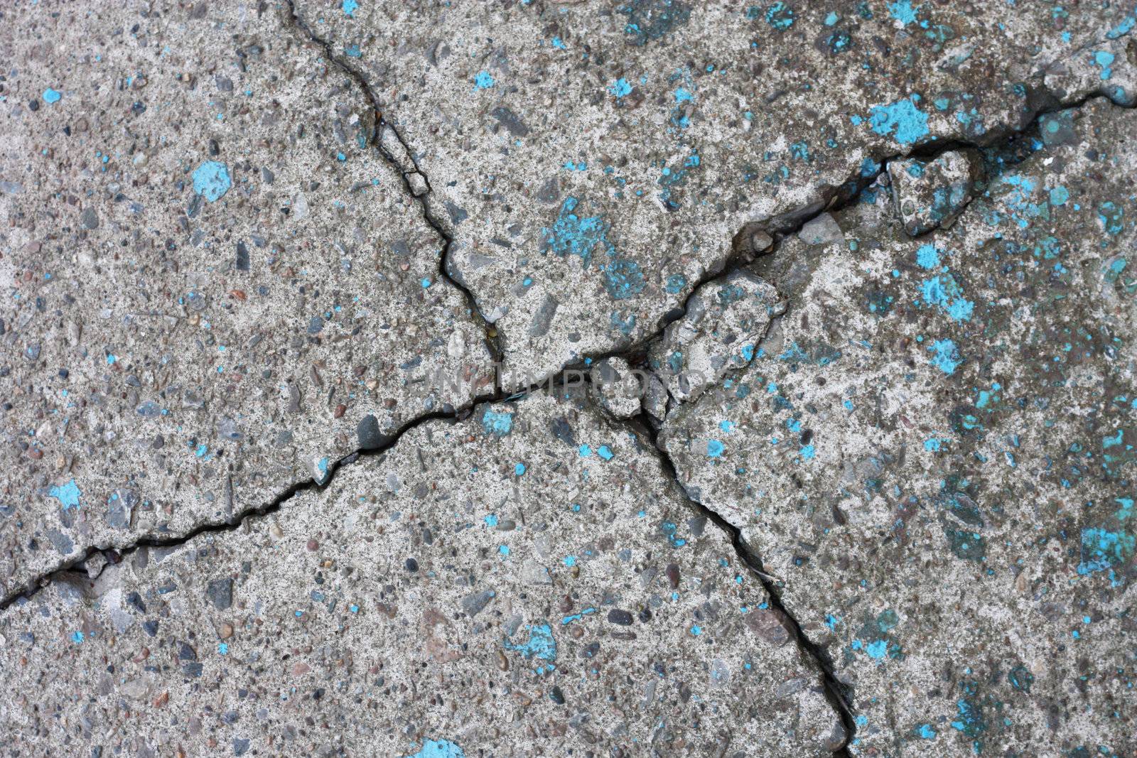 cracked wall background by schankz