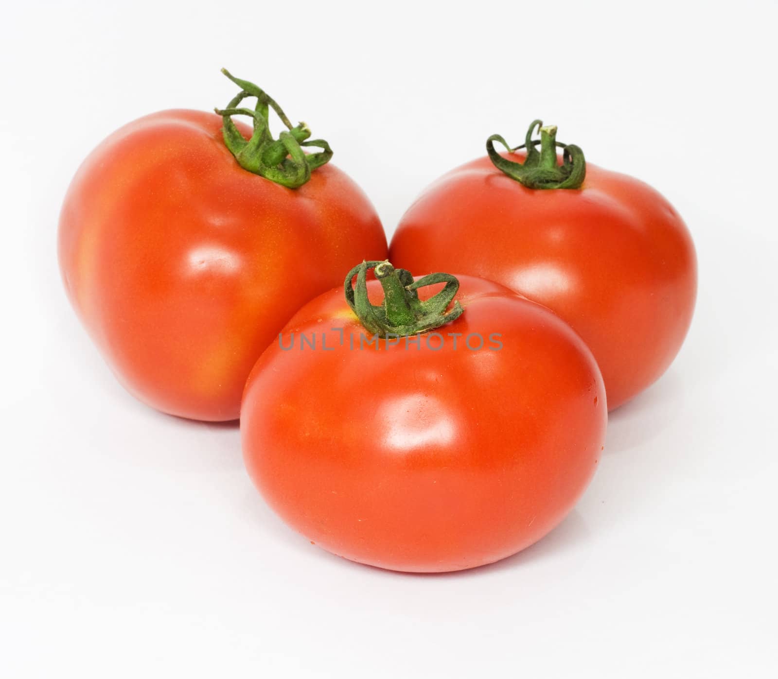 three tomatoes