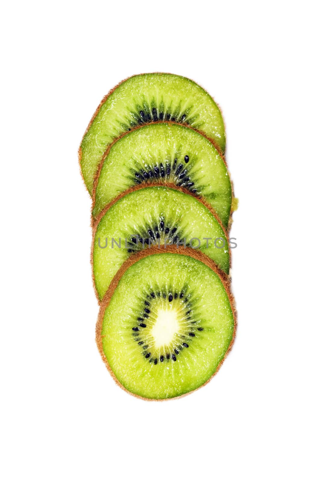 Kiwi isolated on white background 