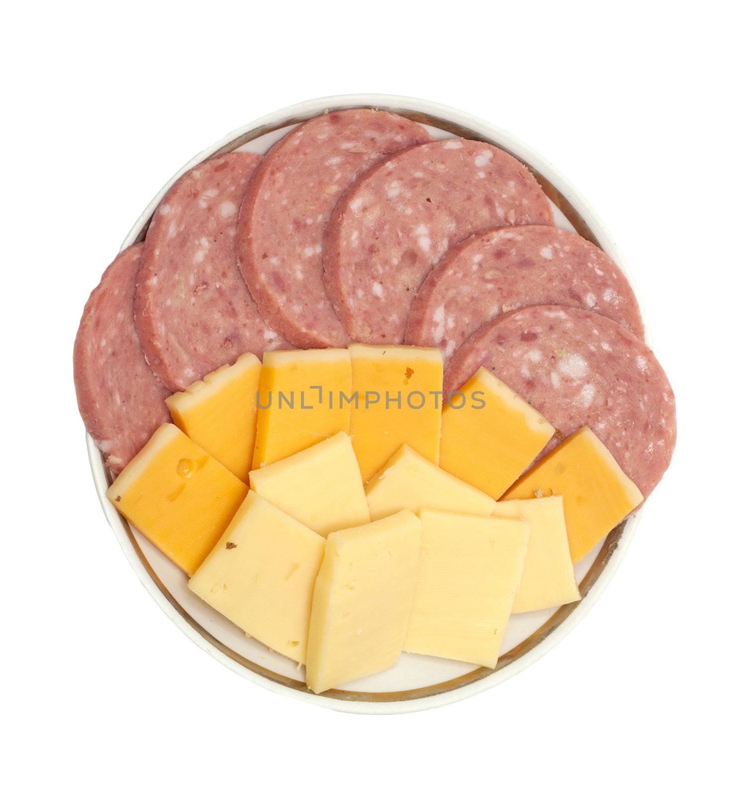 sausage with cheese
