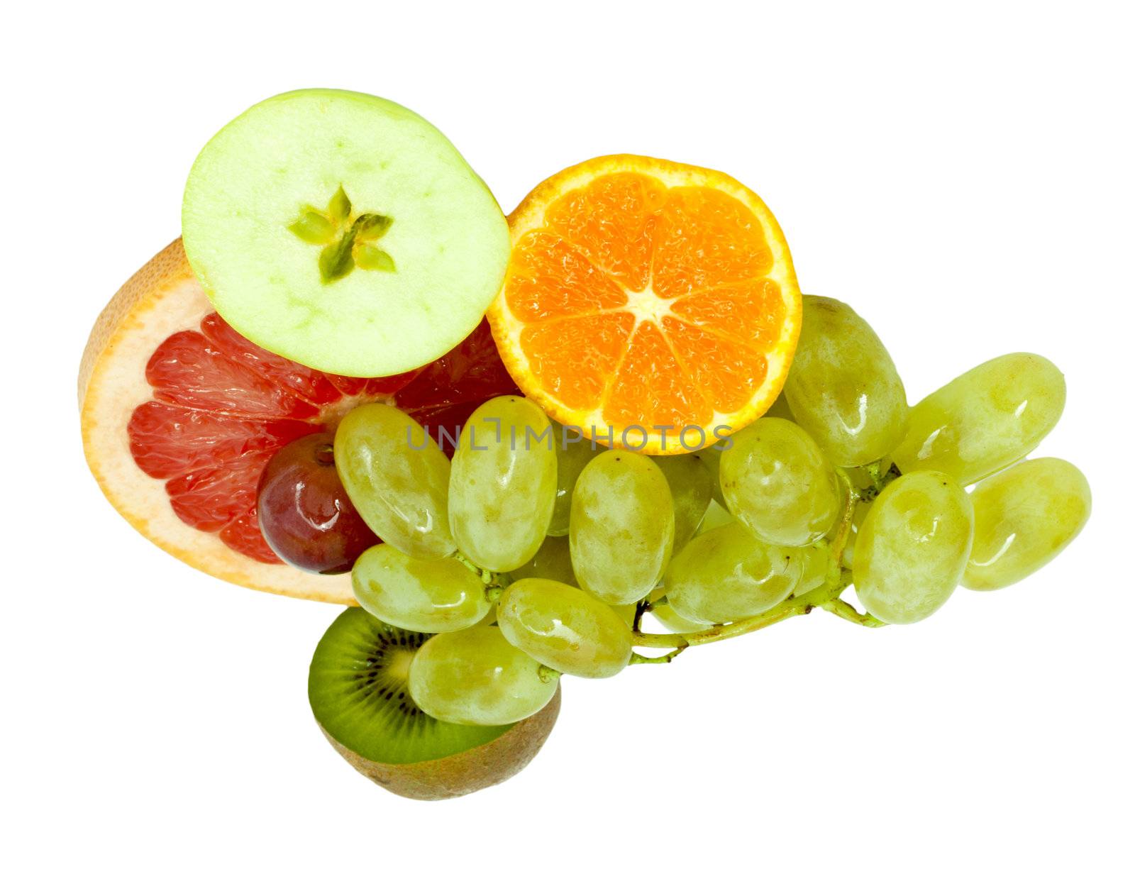 Mixed citrus fruit 