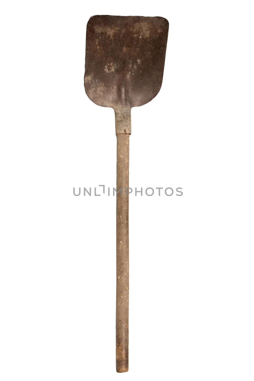 Shovel Isolated on a White Background. 