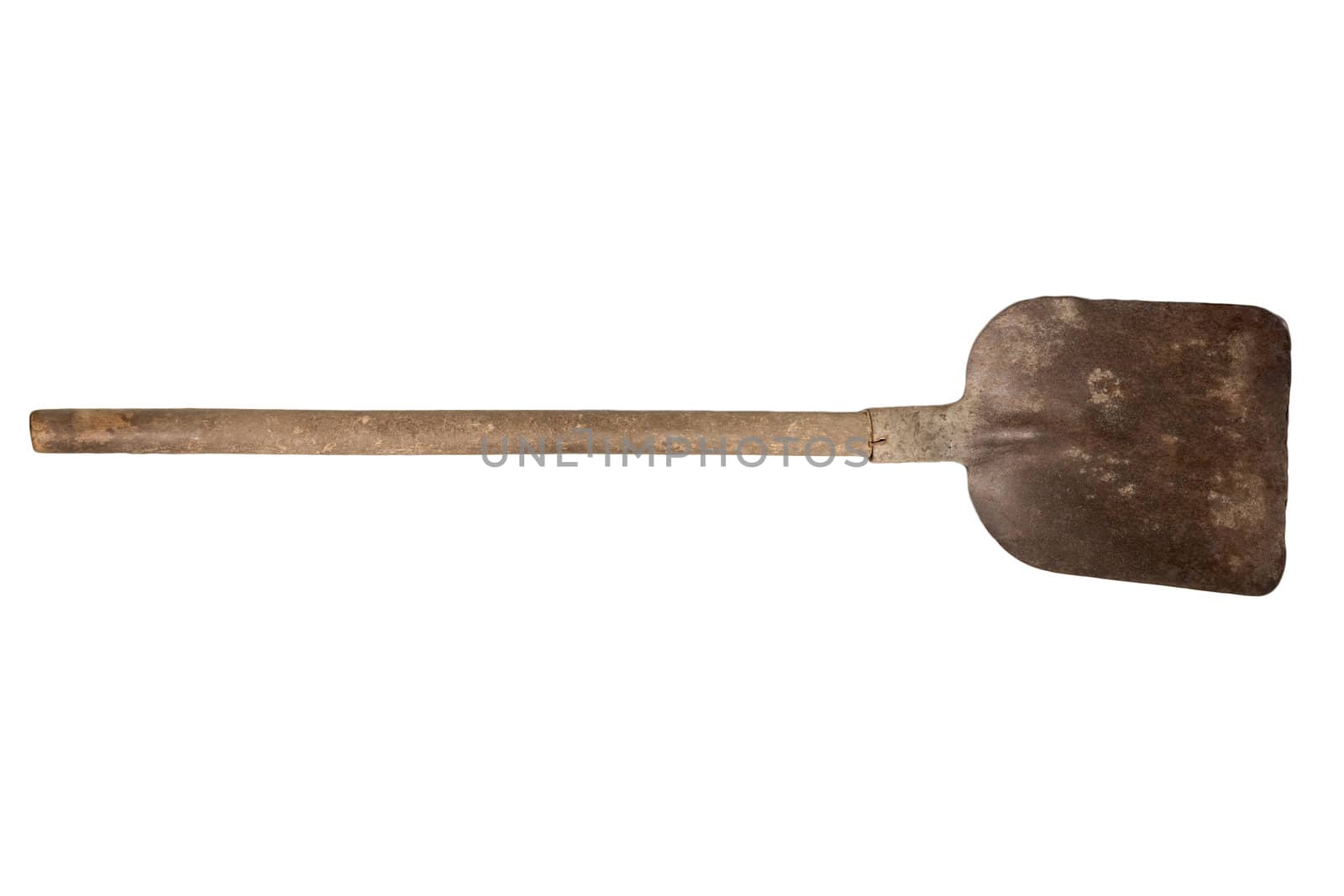 Shovel Isolated on a White Background. 