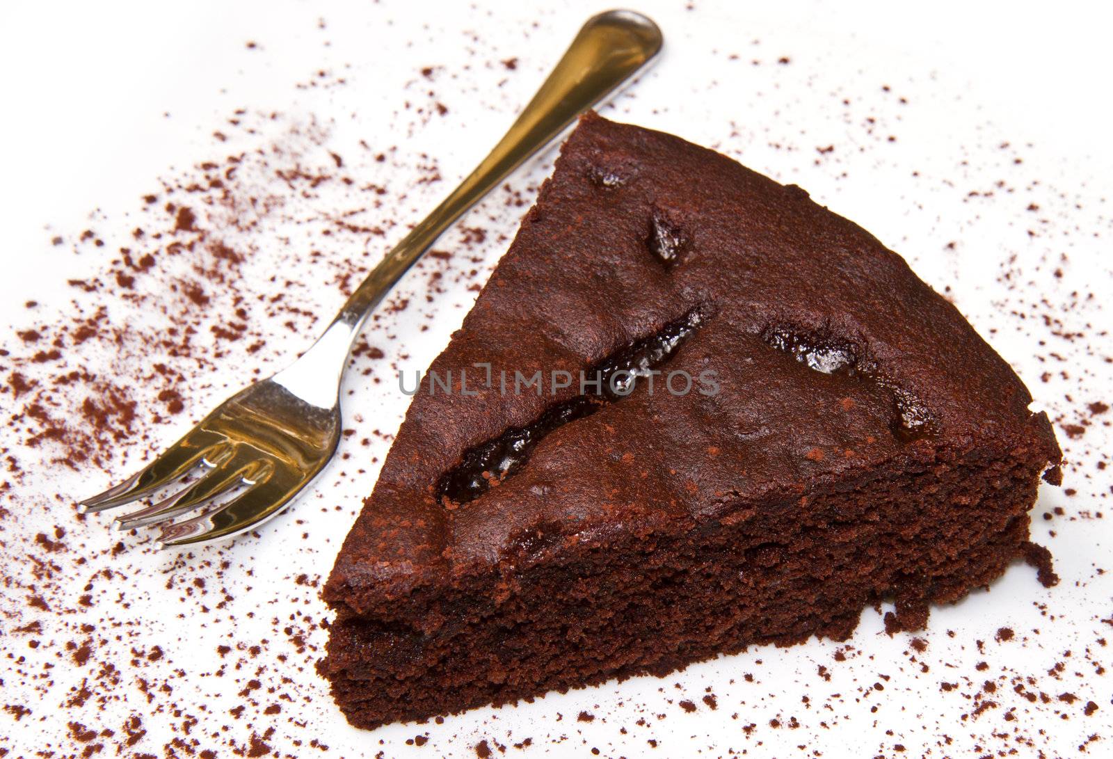 Dark chocolate cake 