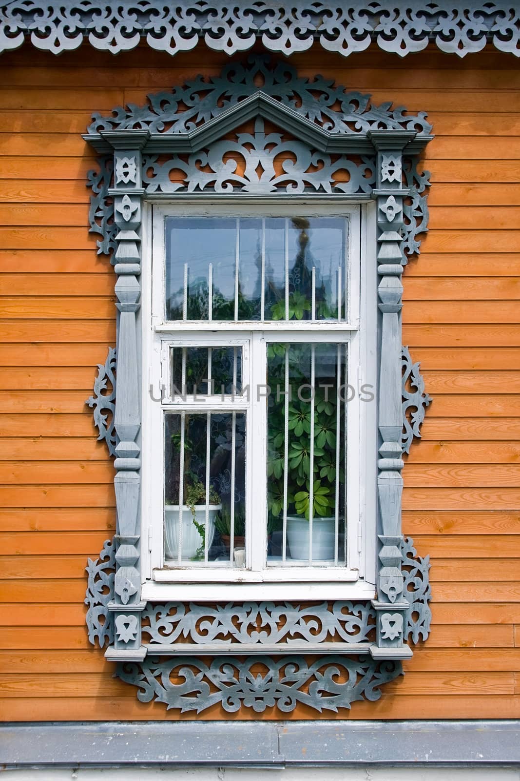 Traditional russian window from Suzdal