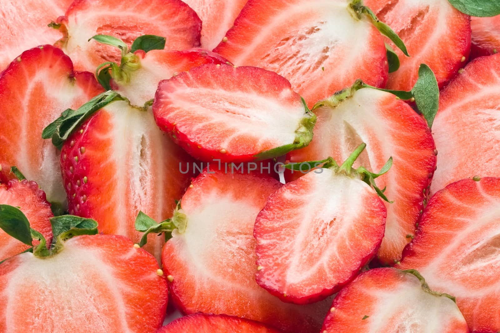 Fresh strawberry background