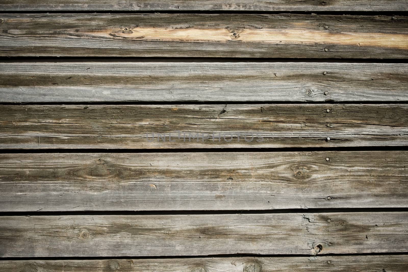 Old wooden planks texture, close up