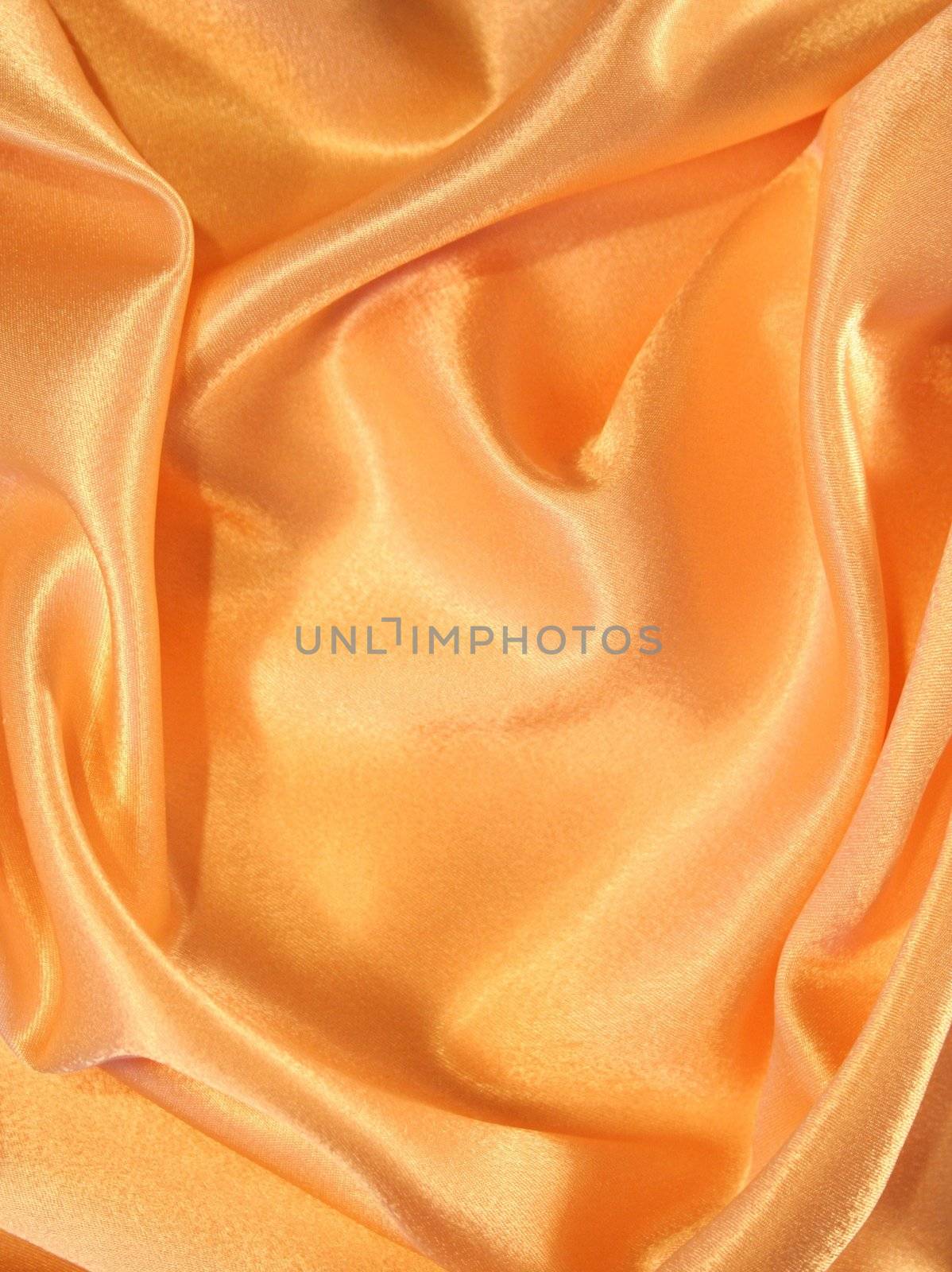 Smooth elegant gold silk can use as background