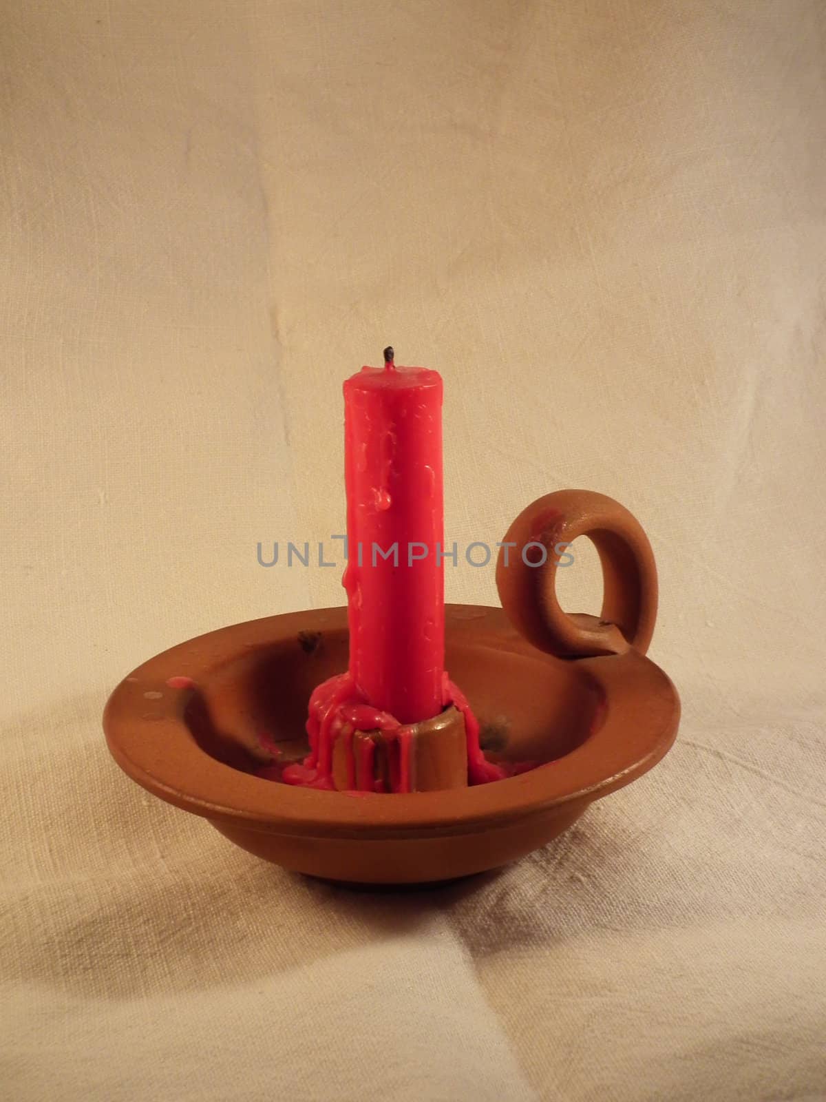 Red candel batura and old light