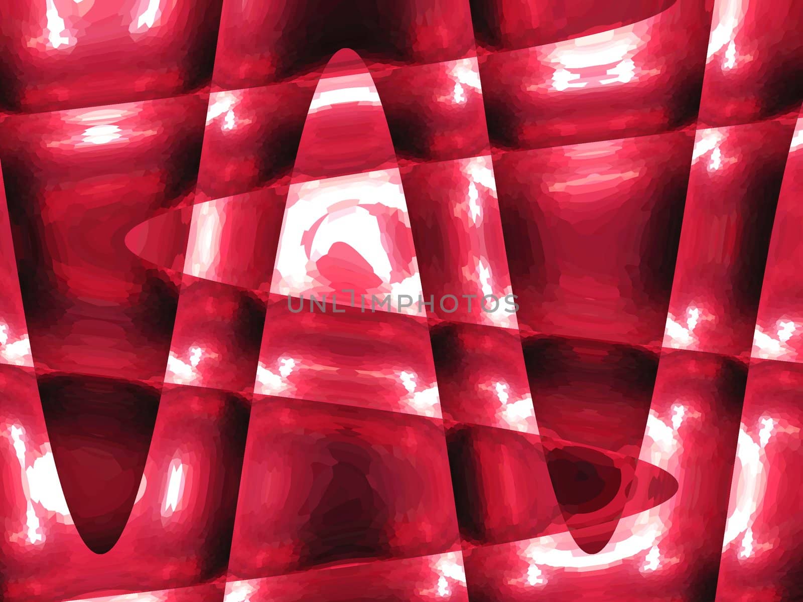 Image of red abstract background like a fabric