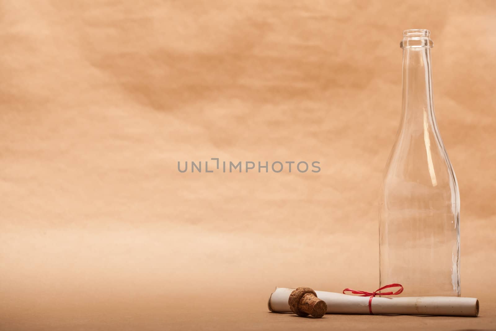 Message Next to a Bottle by Daniel_Wiedemann