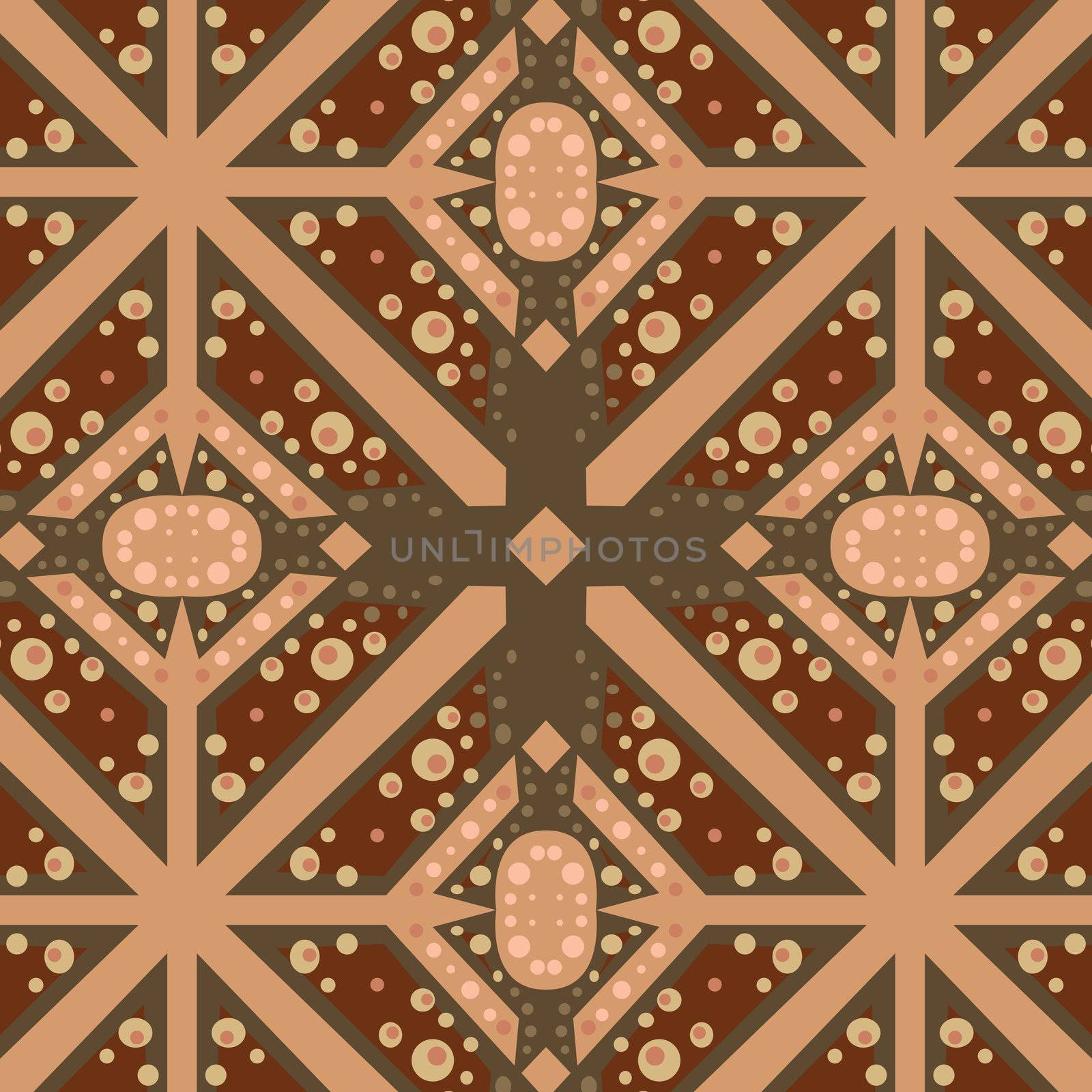 Seamless background of brown geometric seamless lines