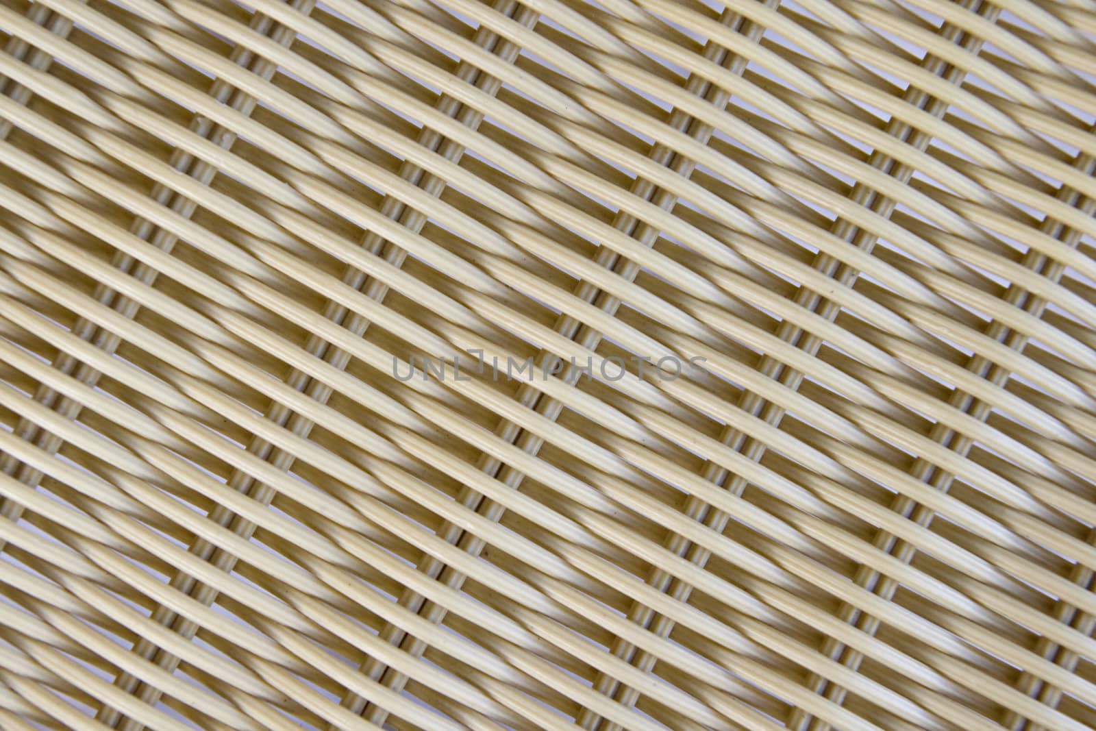 Close-up of wicker chair for texture or background