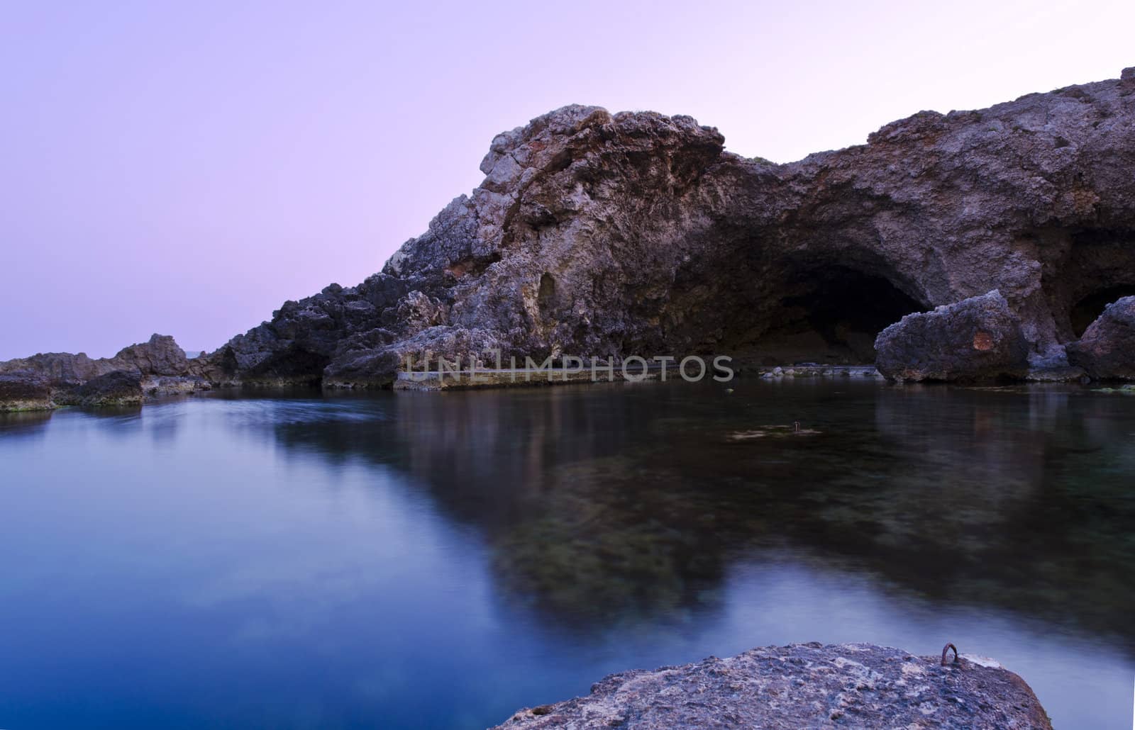 Sunset at Ghar Lapsi