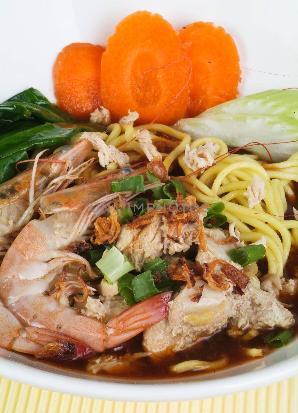 Prawn noodle - Malaysian food by heinteh