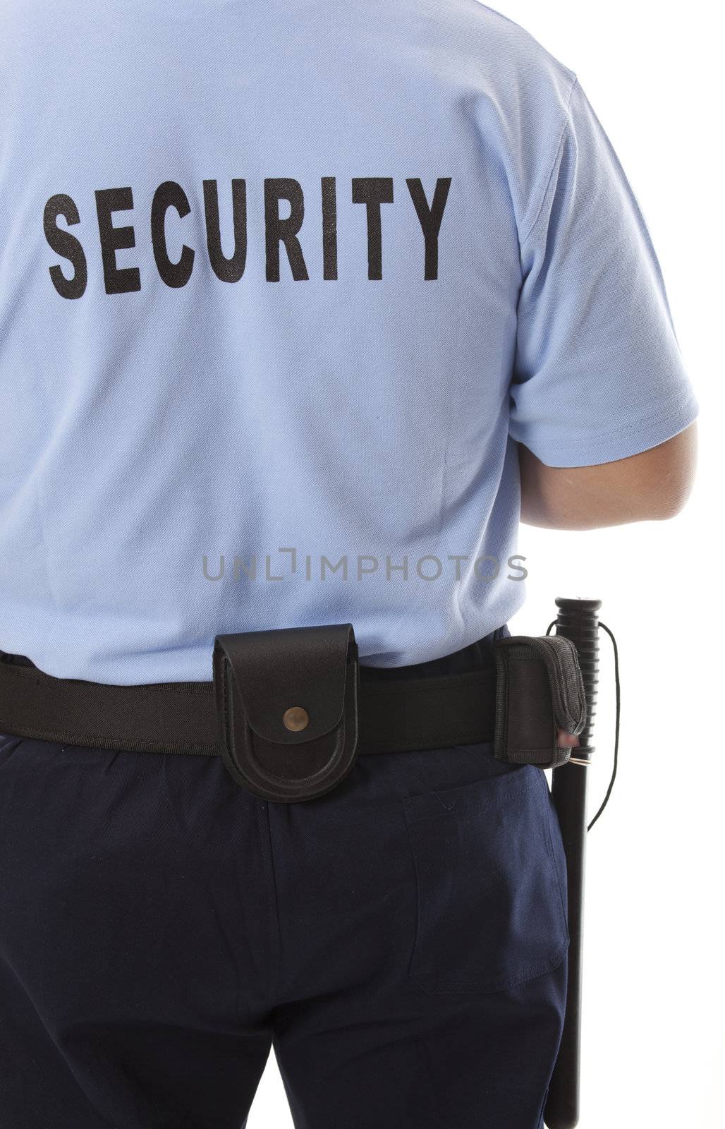 detail of security guard
