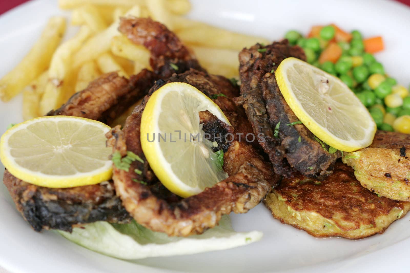 grilled carp fish