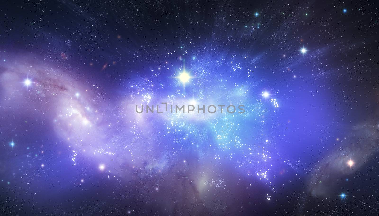 Beautiful universe background by 123dartist