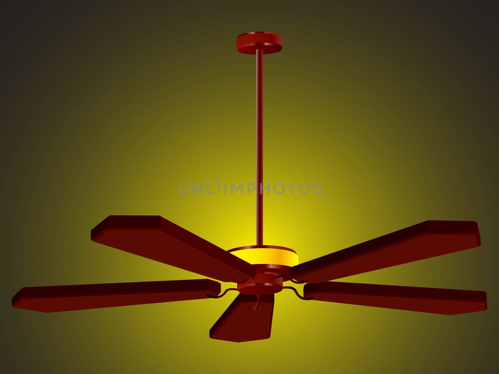 ceiling fan lamp by robertosch