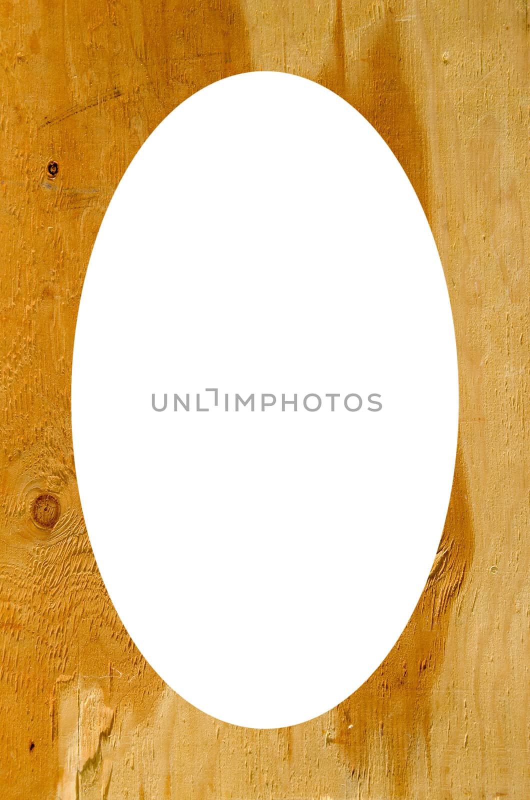 Saturate plank background and white oval in center by sauletas