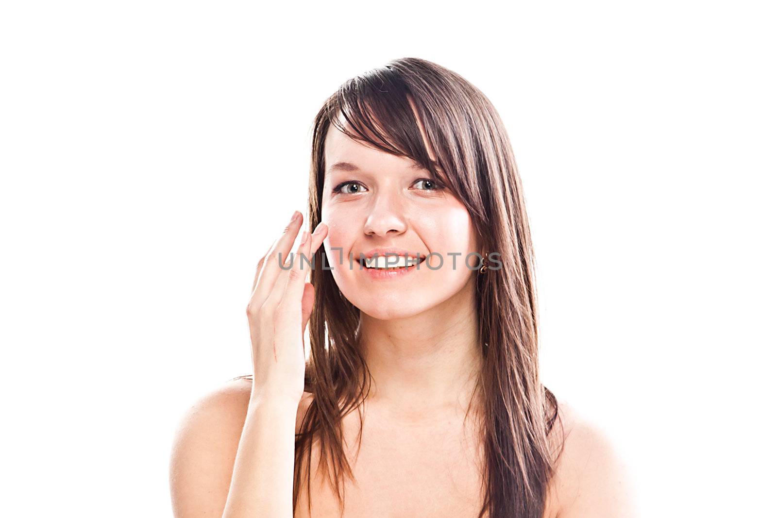 Image of a young and beautiful woman