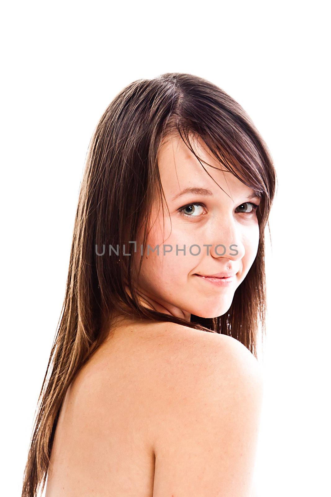 Image of a young and beautiful woman
