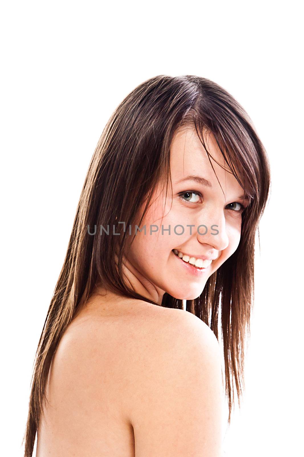 Image of a young and beautiful woman