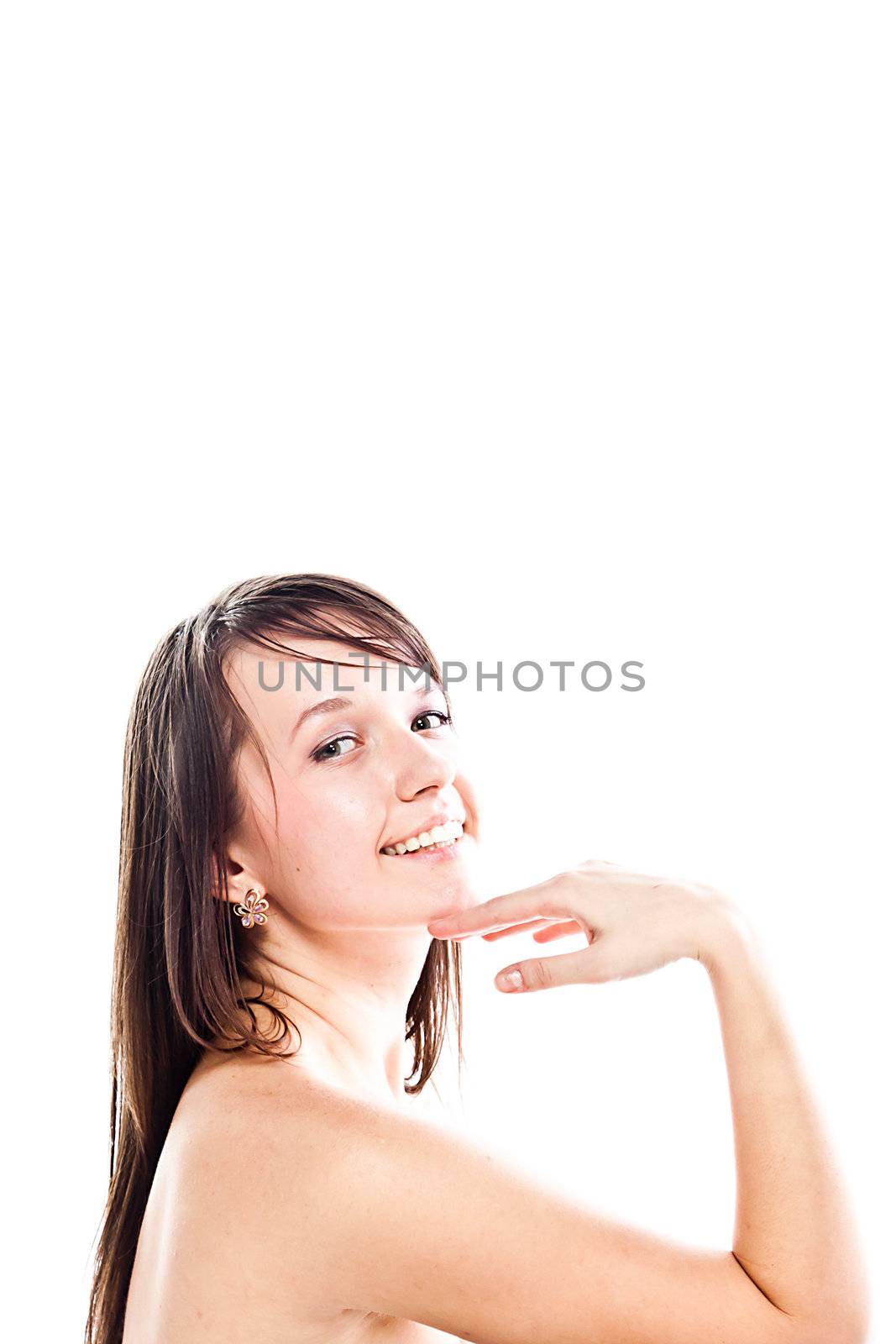 Image of a young and beautiful woman