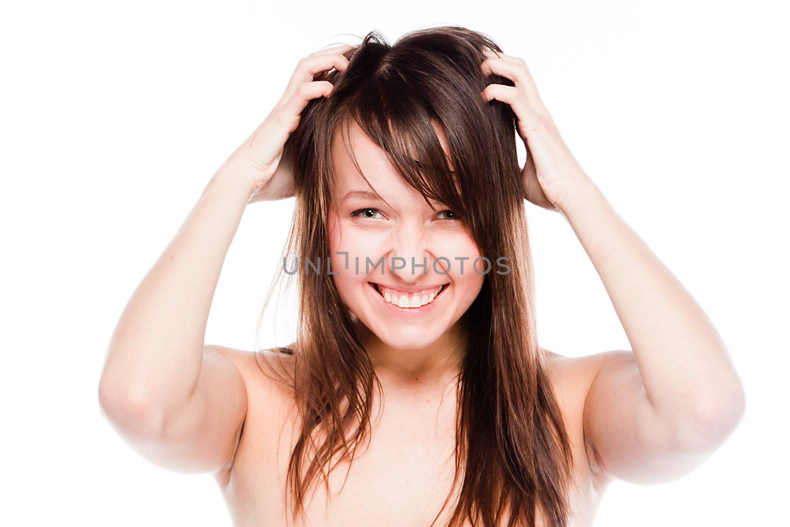 Image of a young and beautiful woman