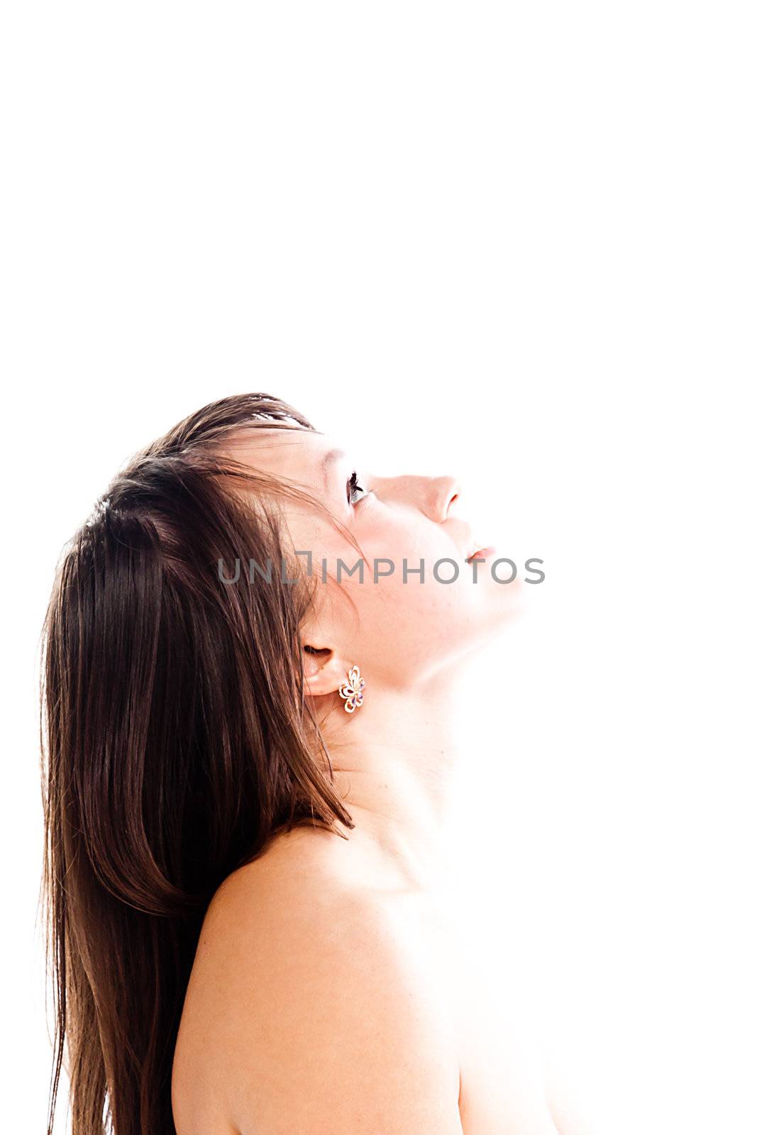 Image of a young and beautiful woman