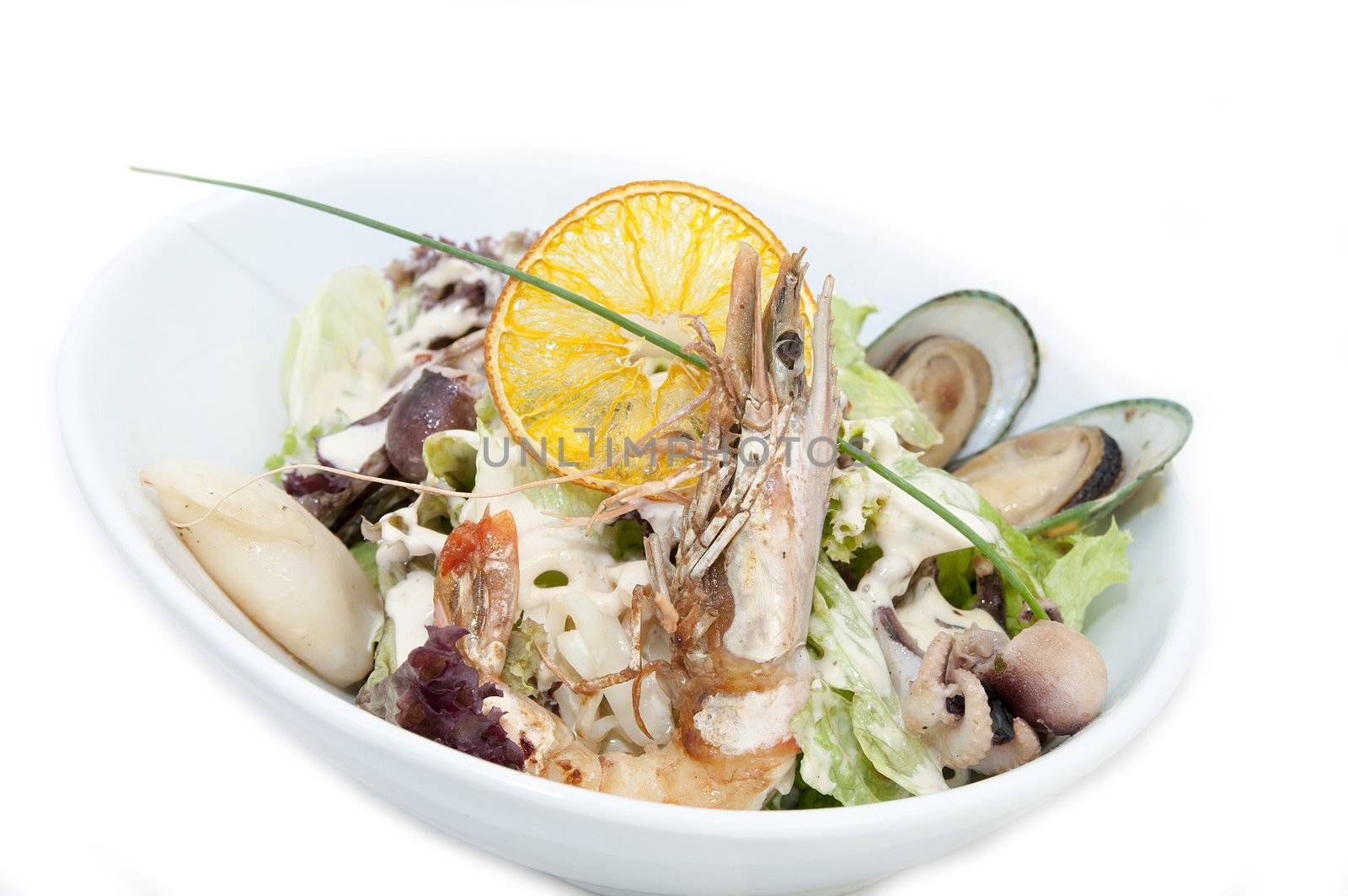 salad with seafood by Lester120