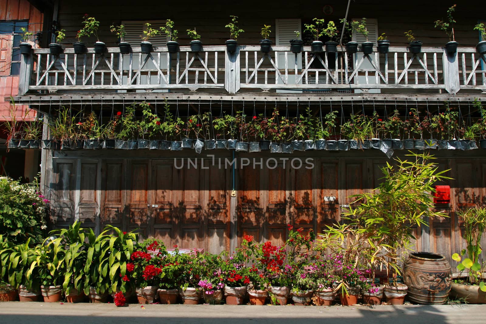 Old Wooden House in Thailand