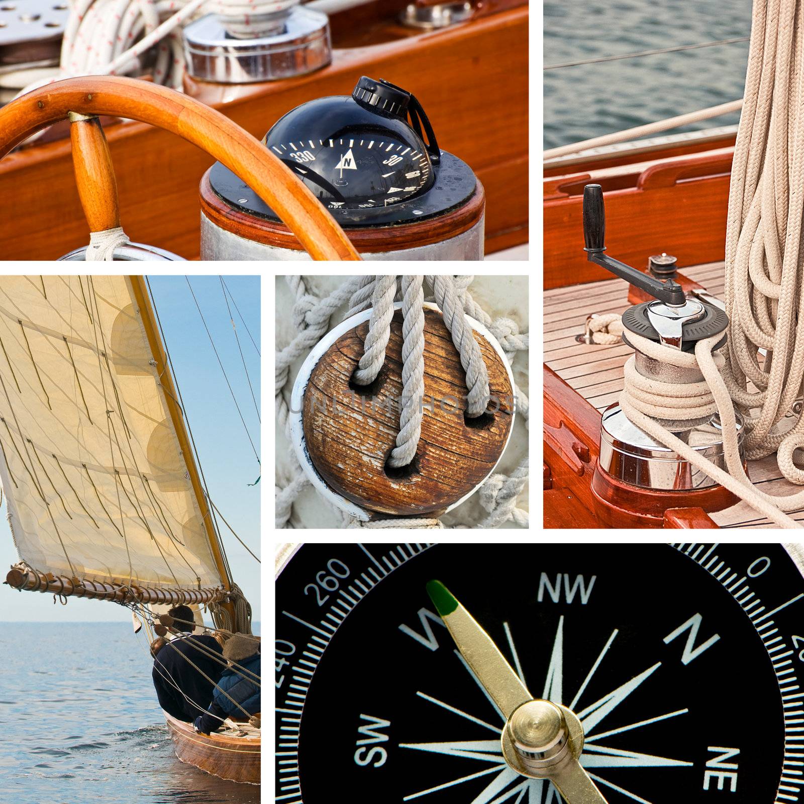 Sailboat and yacht collage by lebanmax