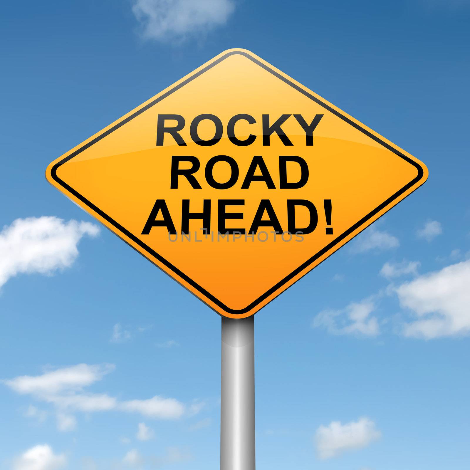 Rocky road ahead. by 72soul