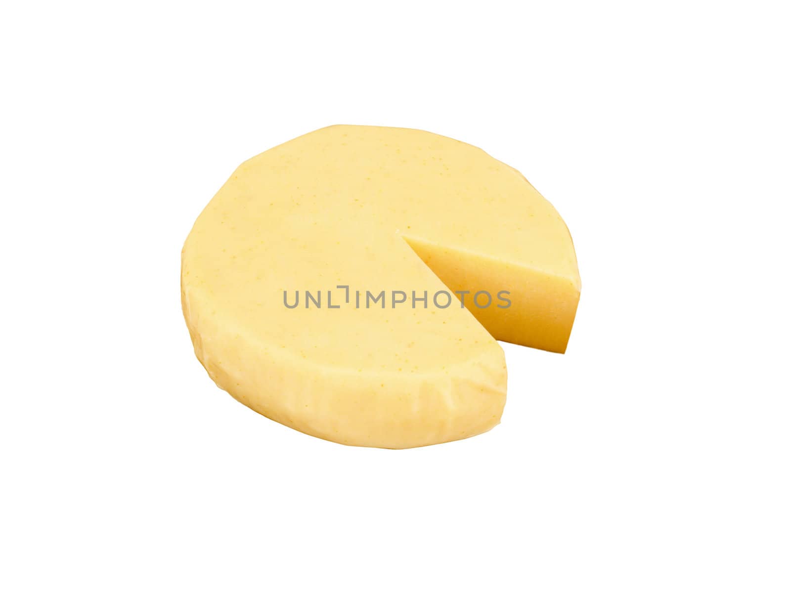 One wheel round cheese