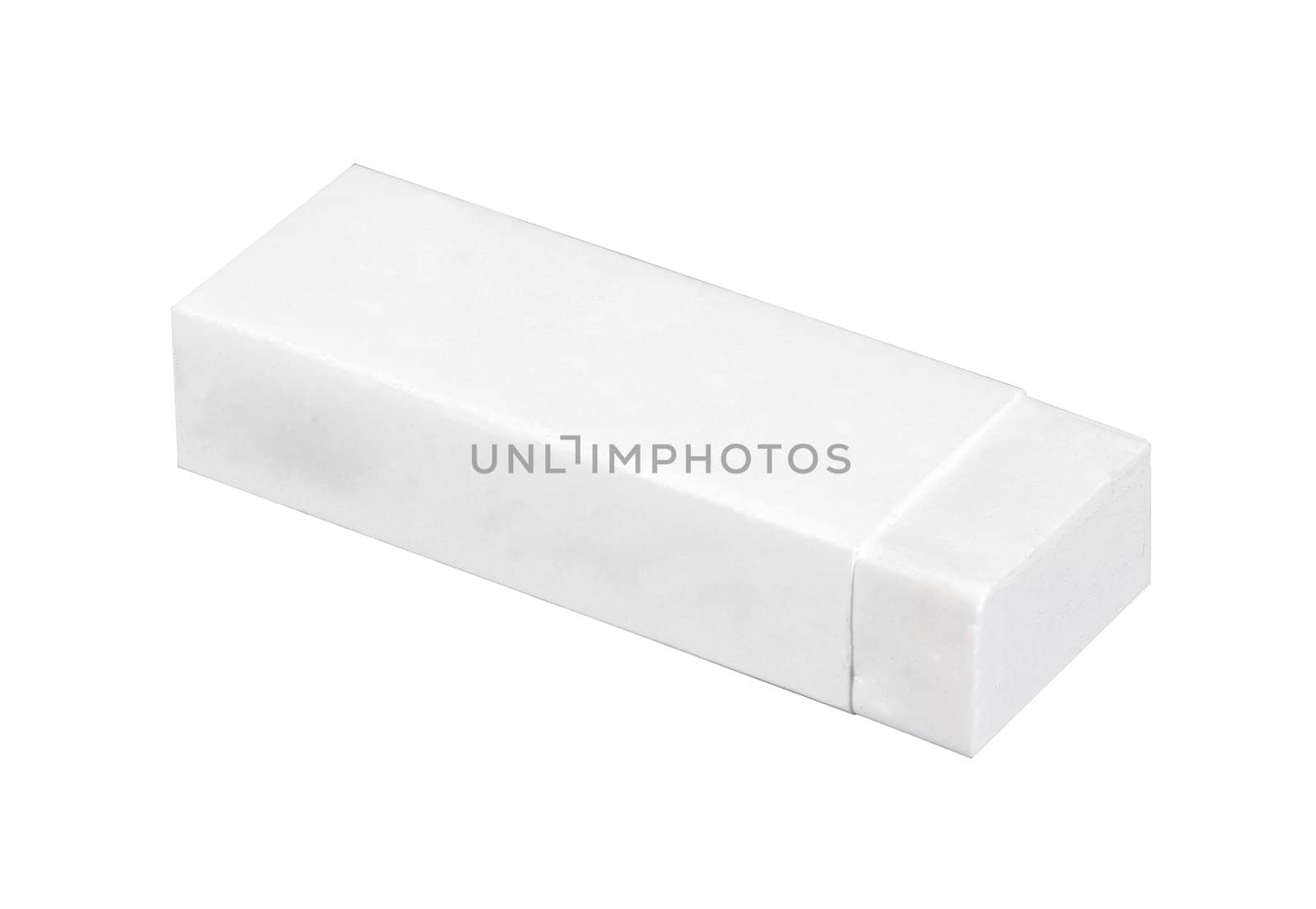 eraser on a white background