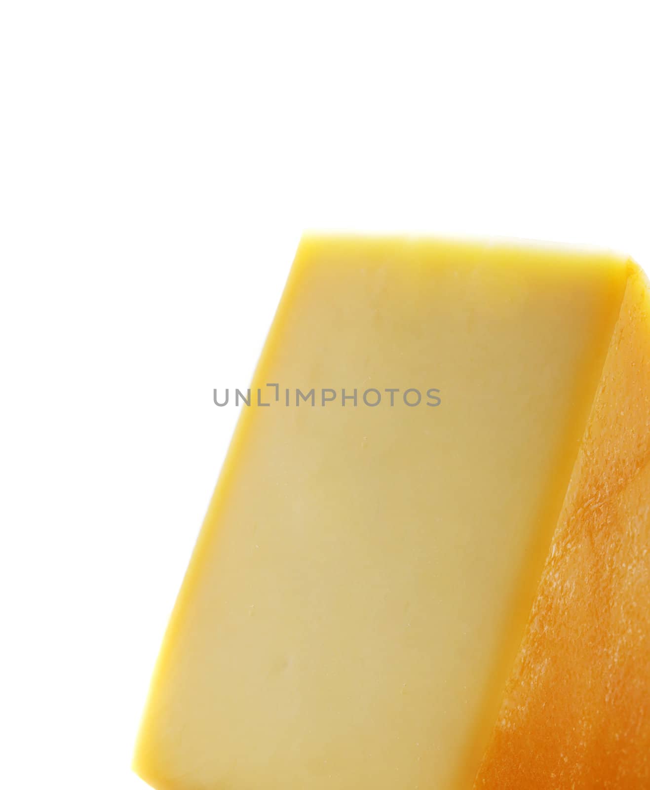 Chees isolated on white