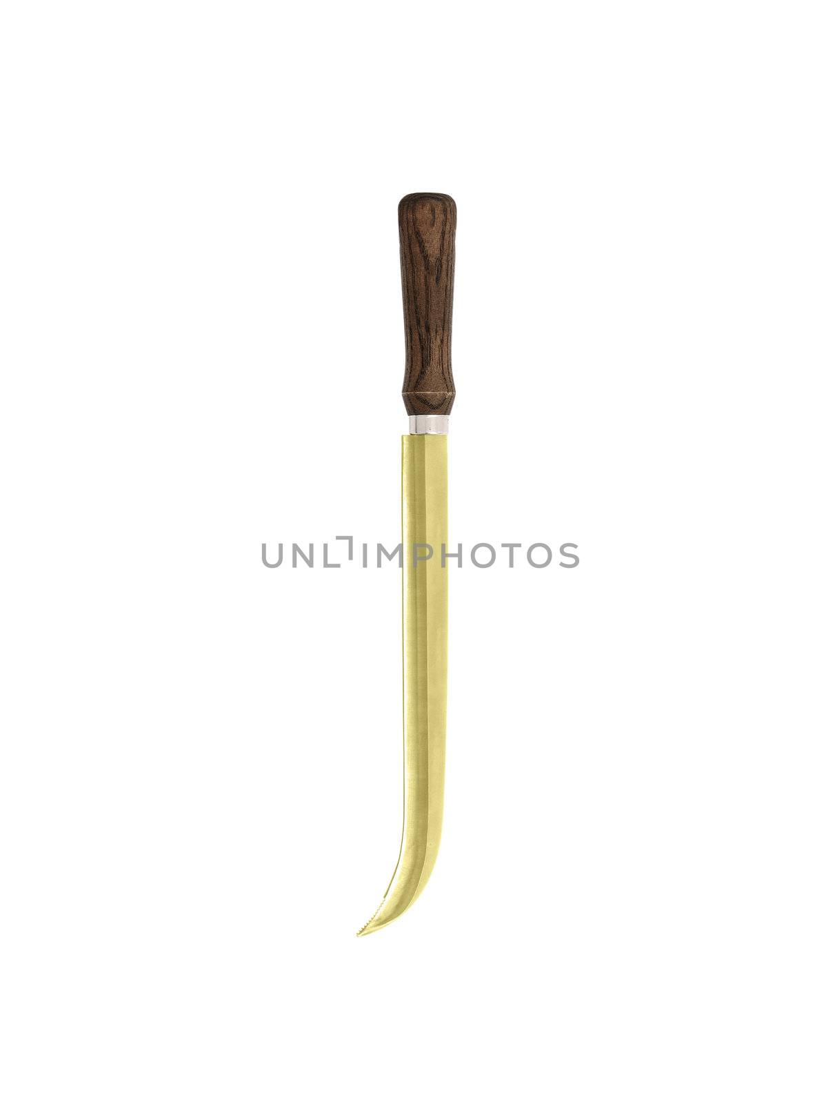 Cropping knife isolated on white