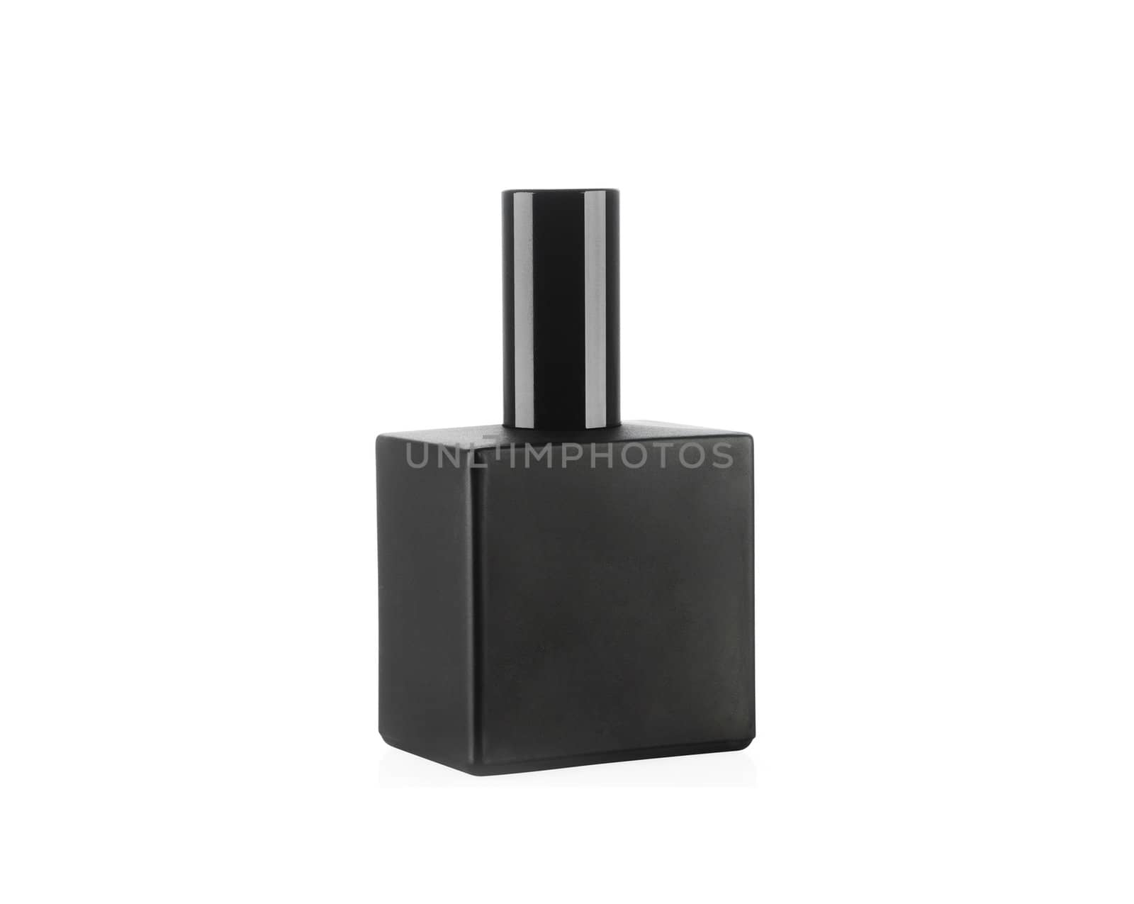 Black perfume bottle
