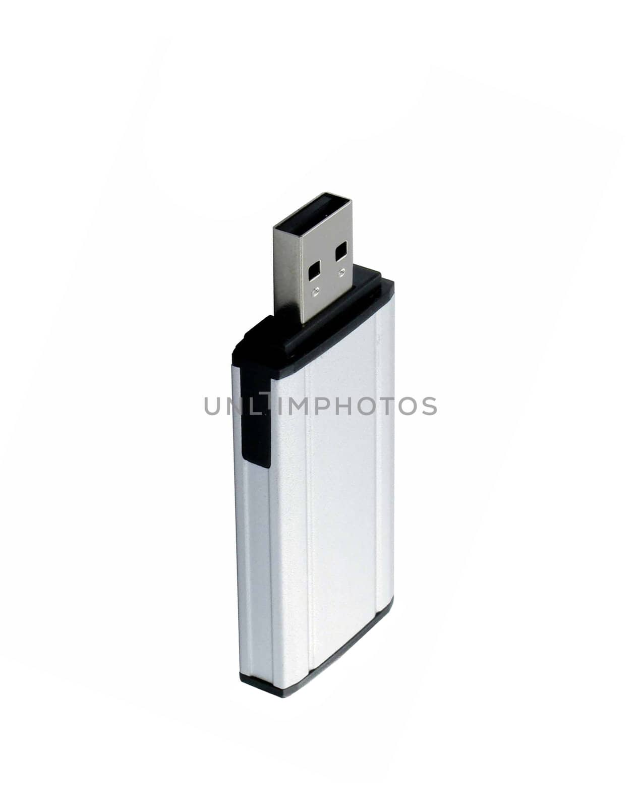 Usb flash dri�� isolated on white