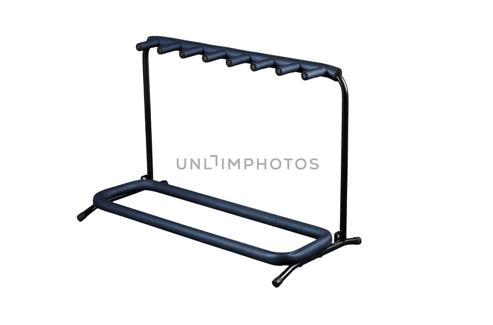 bicycle parking stand isolated on white