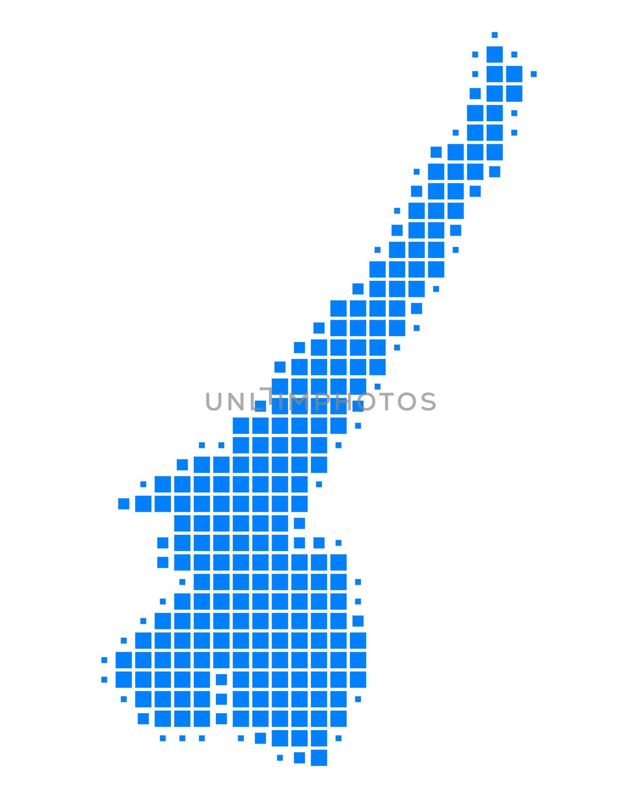 Map of Lake Garda