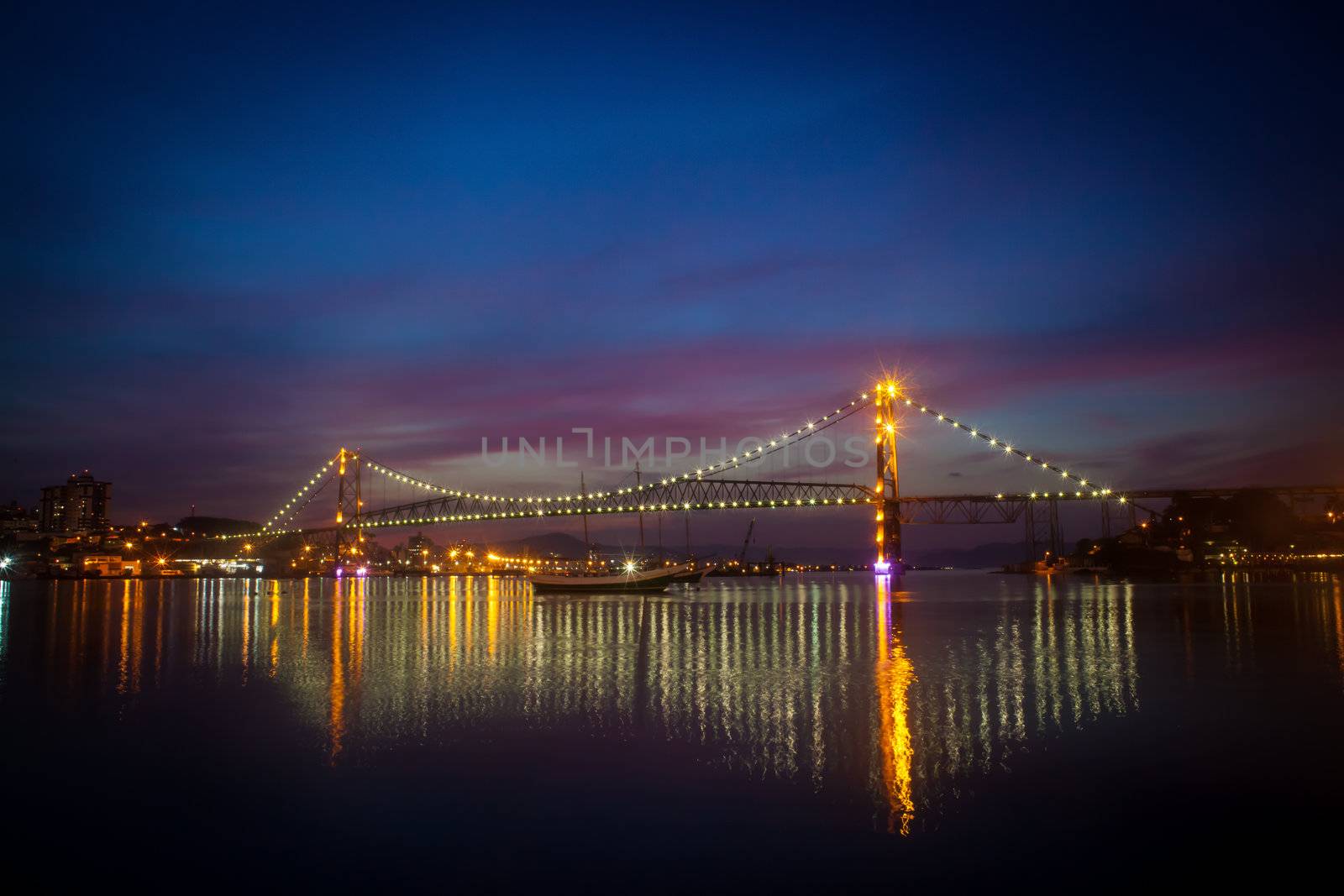 Bridge at Night by Daniel_Wiedemann