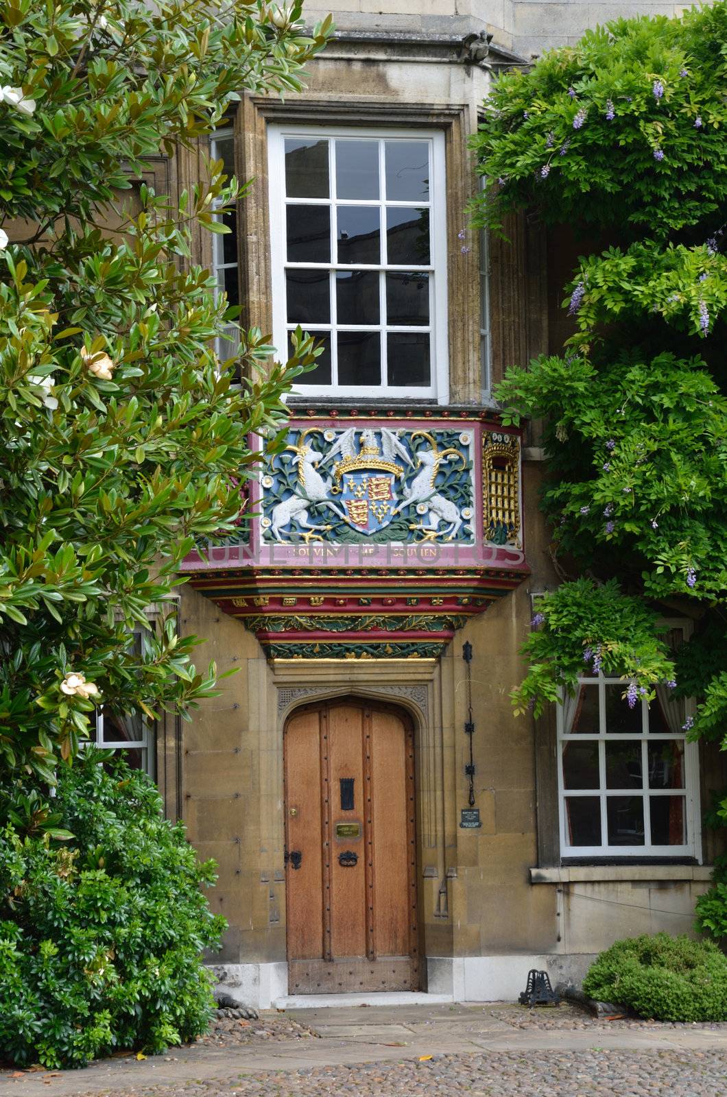 detail of christs college cambridge by pauws99