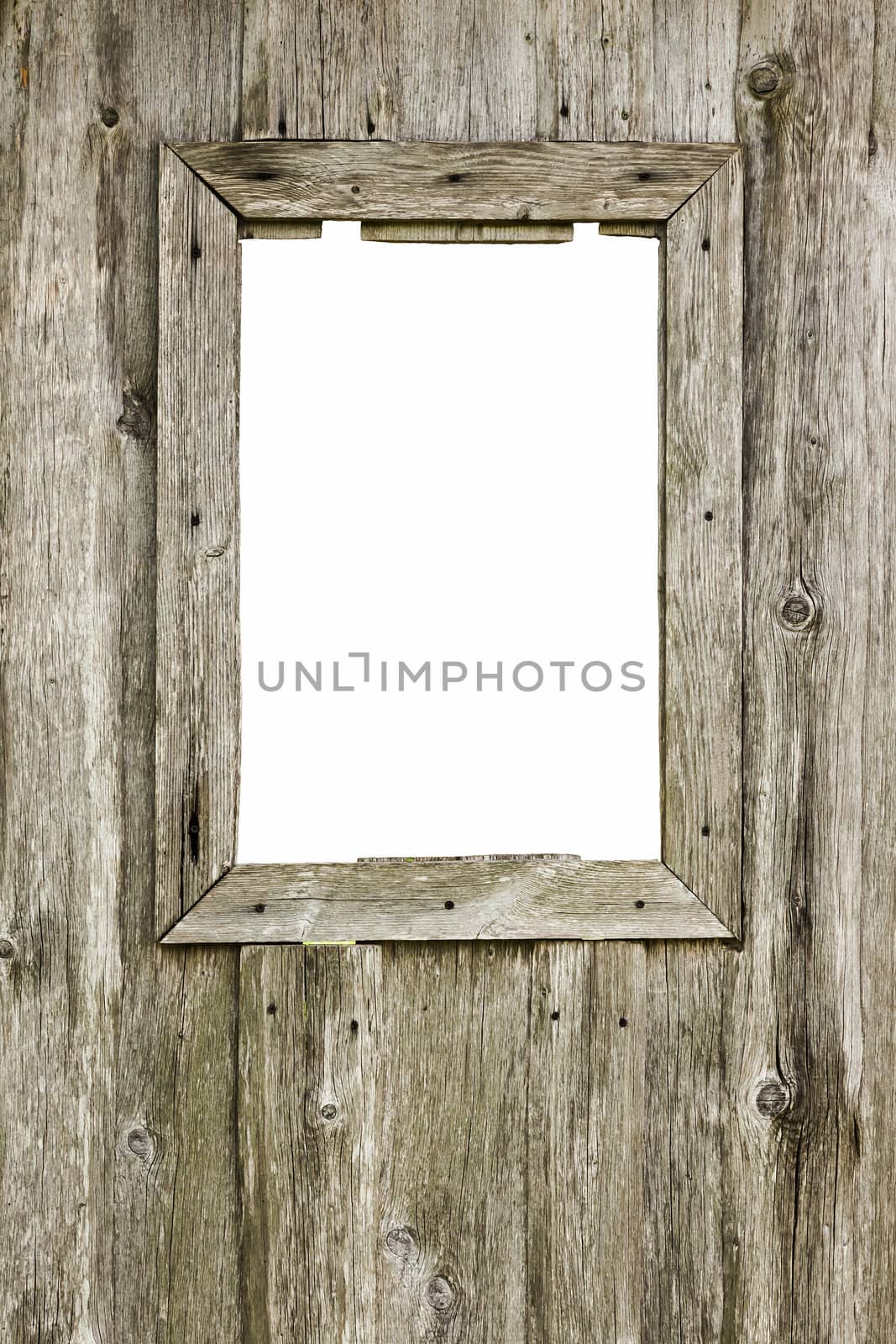 An image of a nice old wooden frame