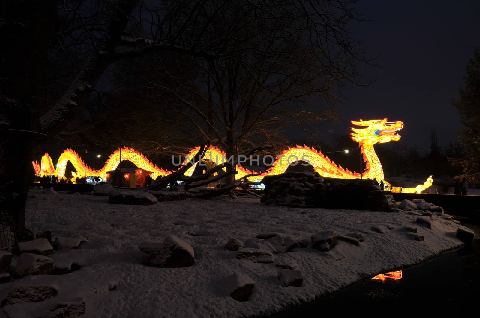 Chinese light festival in Holland Europe